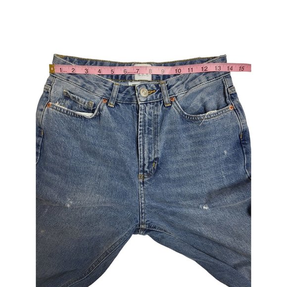 BDG Urban Outfitters High Rise Mom Blue Jeans Size 26 - Picture 4 of 7